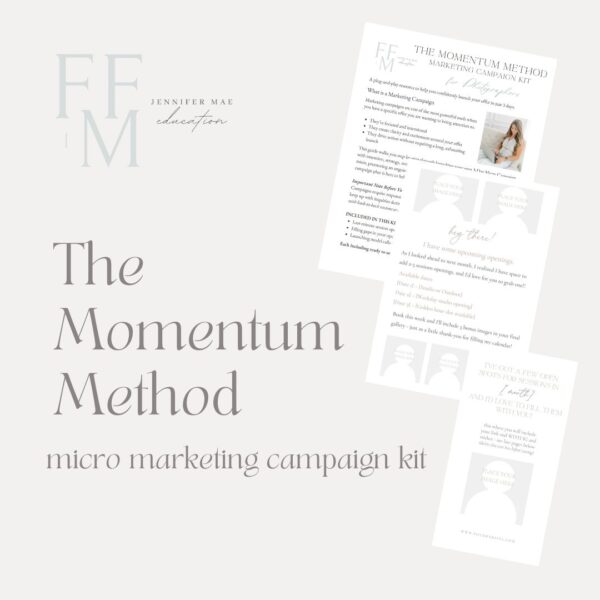 The Momentum Method: Micro Marketing Campaign Kit